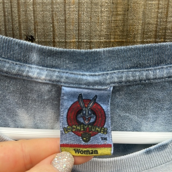 VINTAGE 1999 Tweety Bird T Shirt Tie Dye “STRESSED OUT” Warner Brothers Size XL - Picture 3 of 12